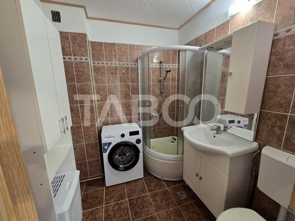 Apartament 2 camere de vanzare mobilat pivnita balcon Siretului Sibiu