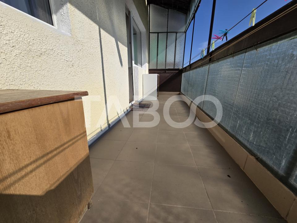 Apartament 2 camere de vanzare mobilat pivnita balcon Siretului Sibiu