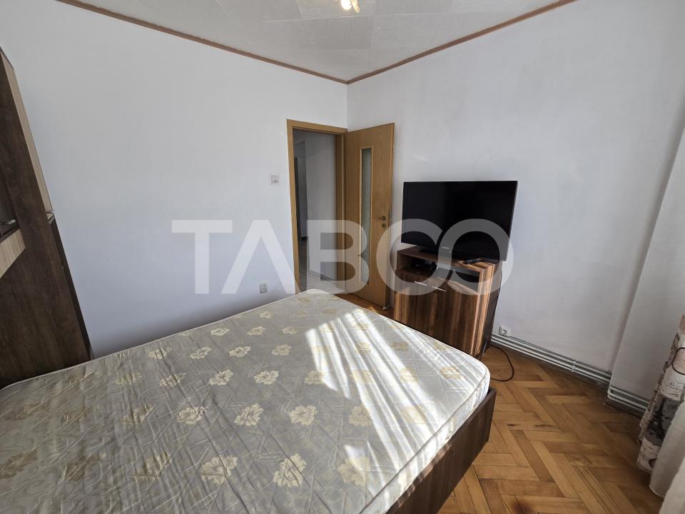 Apartament 2 camere de vanzare mobilat pivnita balcon Siretului Sibiu