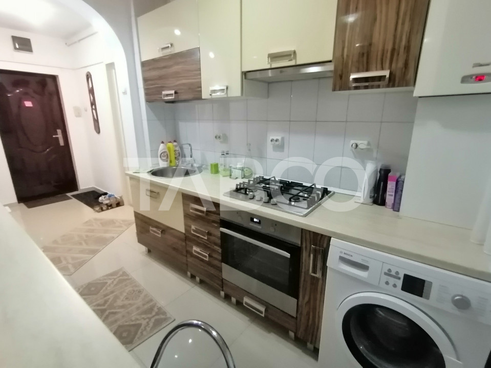 Apartament 2 camere de vanzare mobilat si utilat in zona Mihai Viteazu in Sibiu - Ostirii