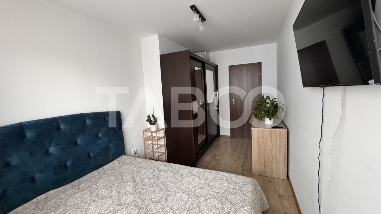 Apartament 2 camere de vanzare mobilat utilat 39mp Magnolia Sibiu