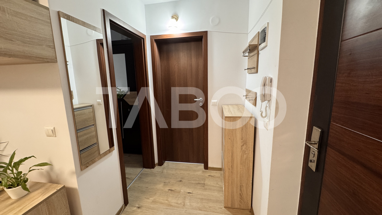 Apartament 2 camere de vanzare mobilat utilat 39mp Magnolia Sibiu
