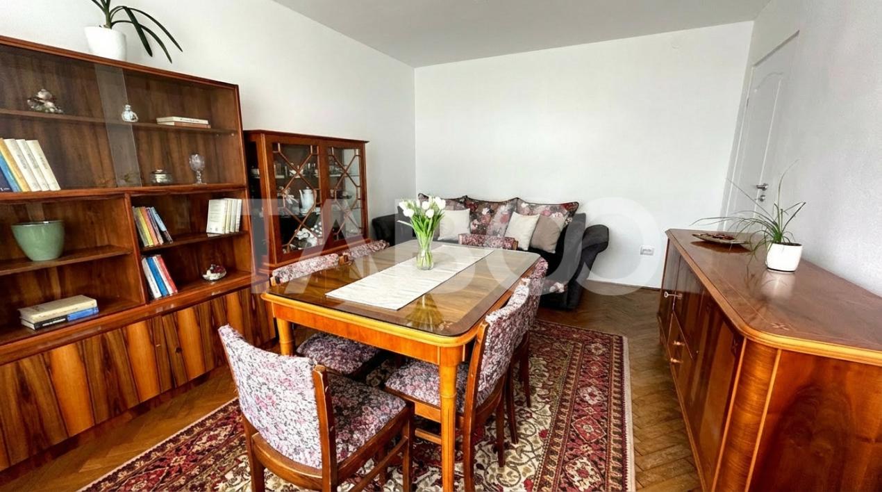 Apartament 2 camere decomandat 45 mpu mobilat zona Terezian Sibiu