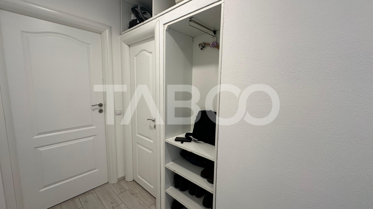 Apartament 2 camere decomandat 45 mpu mobilat zona Terezian Sibiu