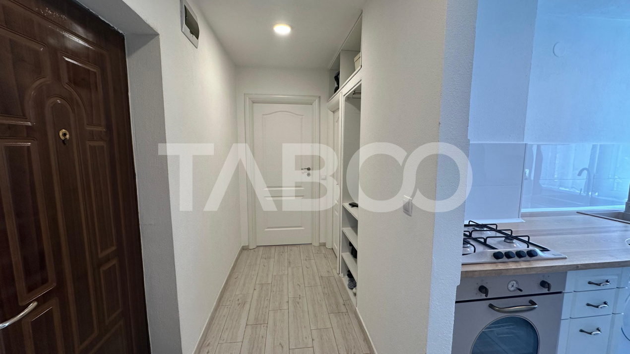Apartament  2 camere decomandat 45 mpu mobilat  zona Terezian Sibiu