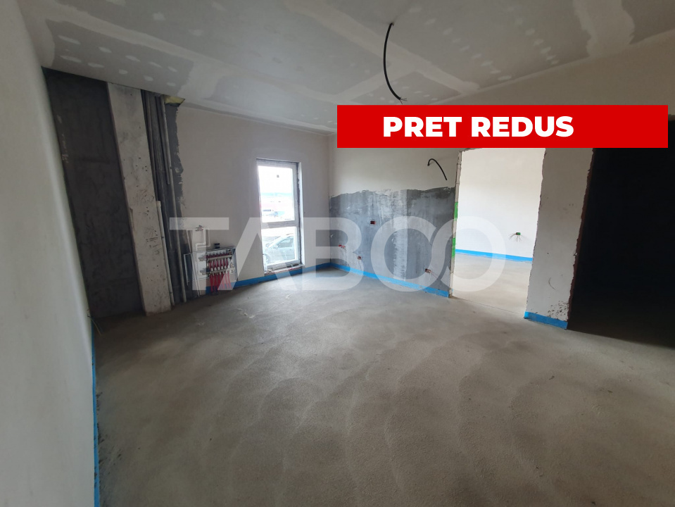 Apartament 2 camere decomandat 47 mp utili + terasa 27 mp nou 2025 in Fagaras - Negoiu