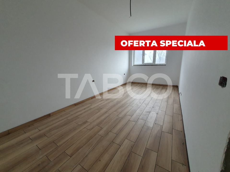 Apartament 2 camere decomandat 73 mp utili + terasa 28 mp nou 2025  in Fagaras - Negoiu