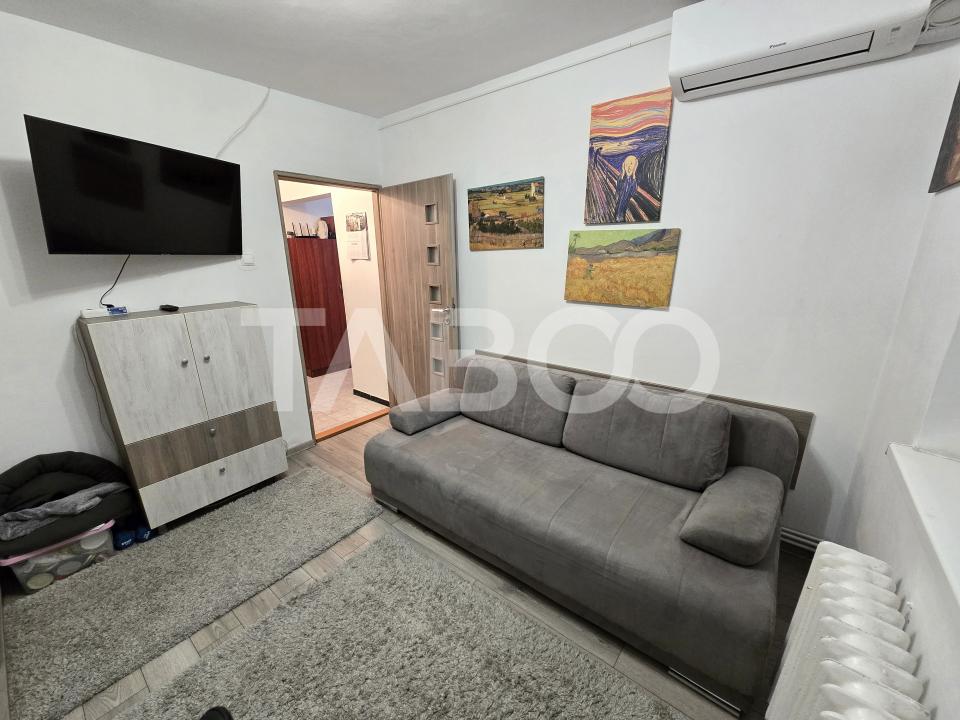 Apartament 2 camere decomandat balcon pivnita Terezian Sibiu