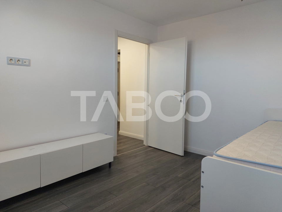 Apartament 2 camere decomandate 43 mp renovat modern balcon Cisnadie