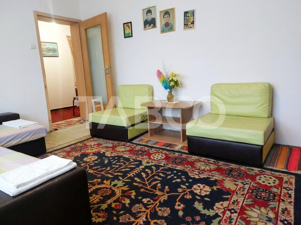 Apartament 2 camere decomandate 57 mp balcon bloc cu acoperis Cisnadie in Cisnadie - Stejarului