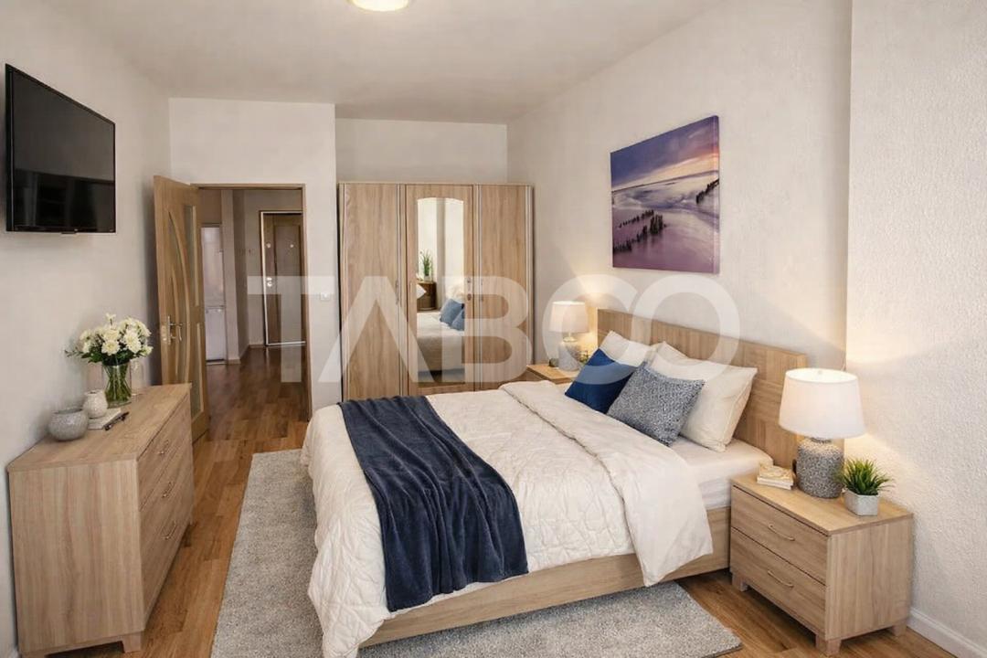 Apartament 2 camere decomandate vanzare balcon parcare Doamna Stanca in Sibiu - Doamna Stanca