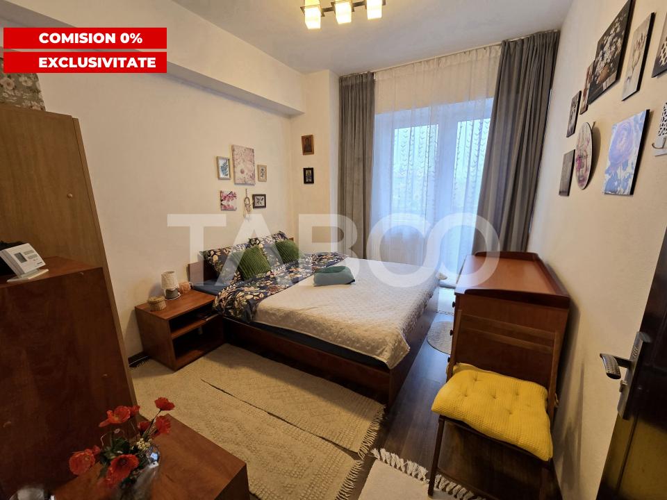 Apartament 2 camere etaj 2 balcon lift Doamna Stanca Sibiu Comision 0