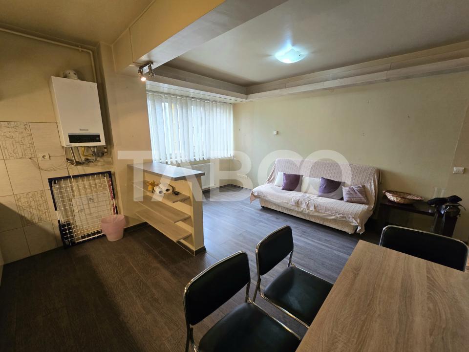 Apartament 2 camere etaj 3 mobilat utilat parcare lift Terezian Sibiu