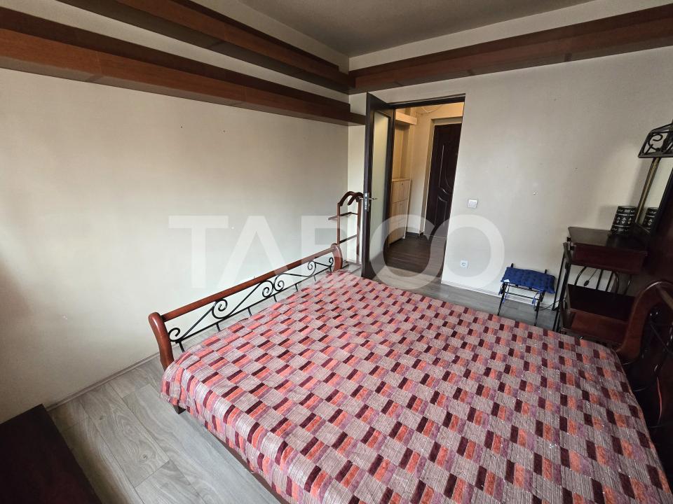 Apartament 2 camere etaj 3 mobilat utilat parcare lift Terezian Sibiu