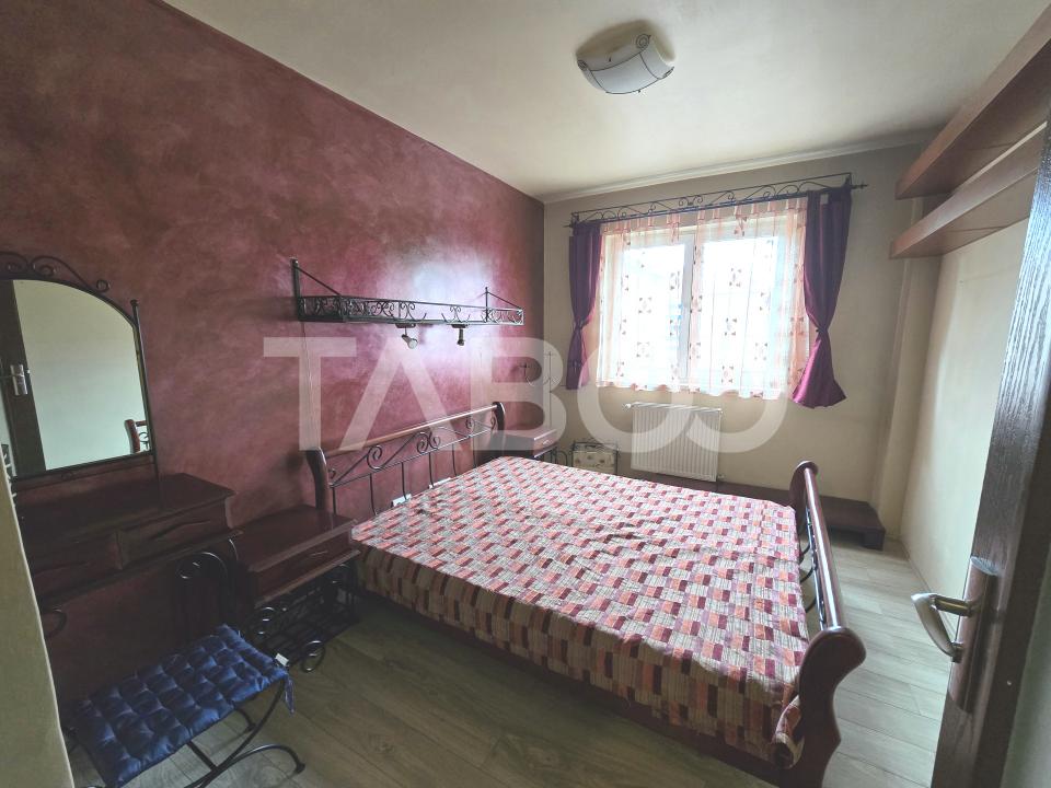 Apartament 2 camere etaj 3 mobilat utilat parcare lift Terezian Sibiu