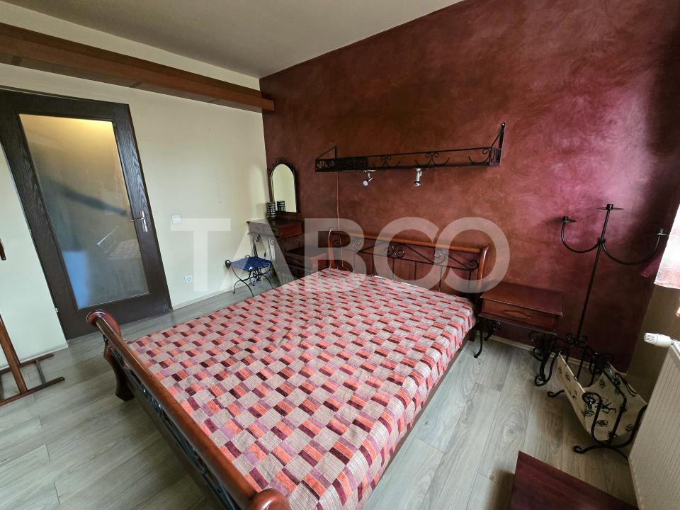 Apartament 2 camere etaj 3 mobilat utilat parcare lift Terezian Sibiu
