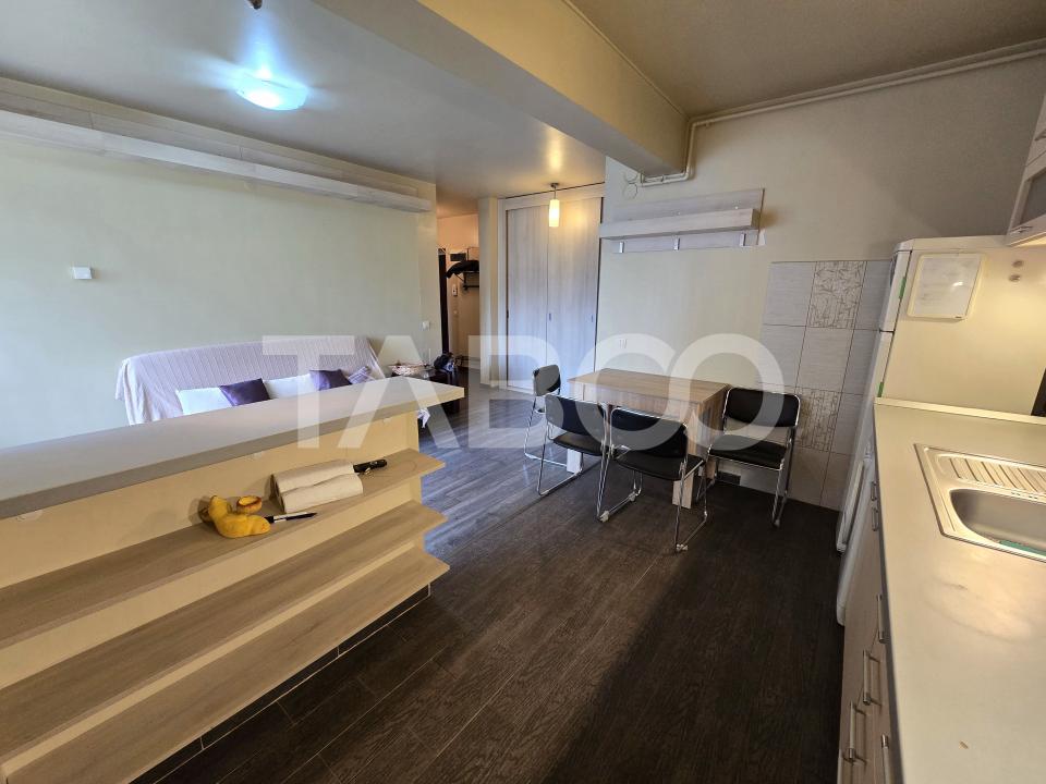 Apartament 2 camere etaj 3 mobilat utilat parcare lift Terezian Sibiu