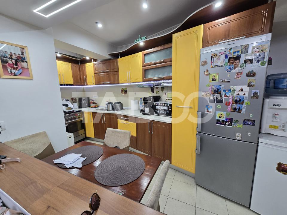 Apartament 2 camere etaj intermediar 1 mobilat lift Turnisor Sibiu