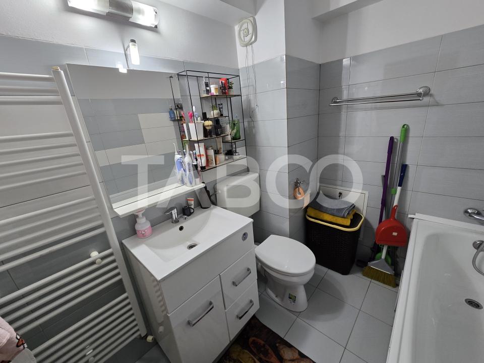 Apartament 2 camere etaj intermediar 1 mobilat lift Turnisor Sibiu