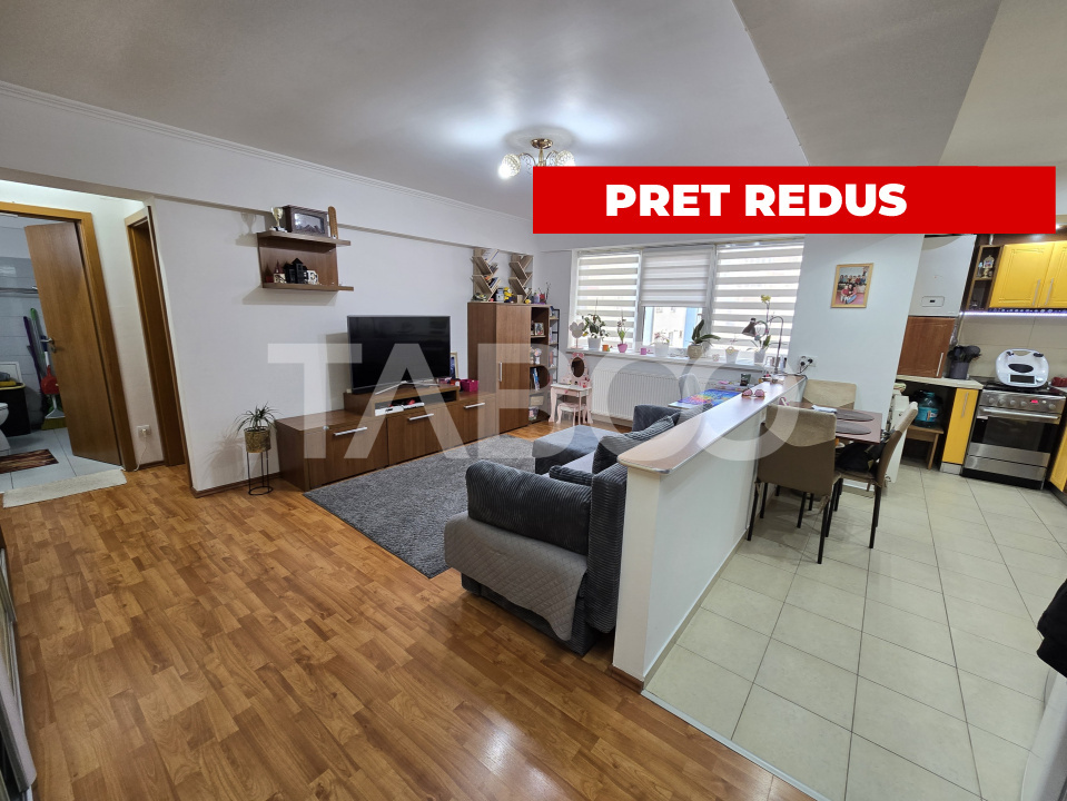 Apartament 2 camere etaj intermediar 1 mobilat lift Turnisor Sibiu in Sibiu - Agricultorilor