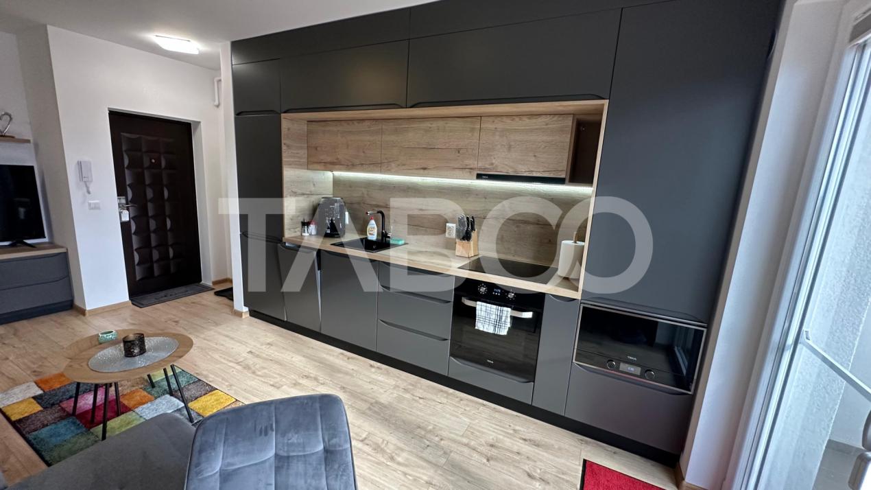 Apartament 2 camere loc de parcare balcon bloc cu lift Turnisor Sibiu