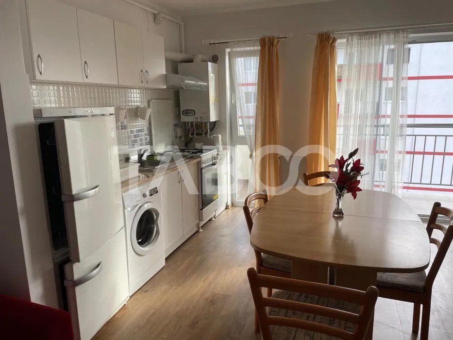 Apartament 2 camere mobilat 49mp balcon loc de parcare Magnolia Sibiu
