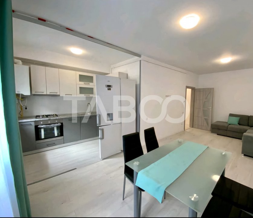 Apartament 2 camere mobilat parcare balcon etaj 1 Arhitectilor Sibiu