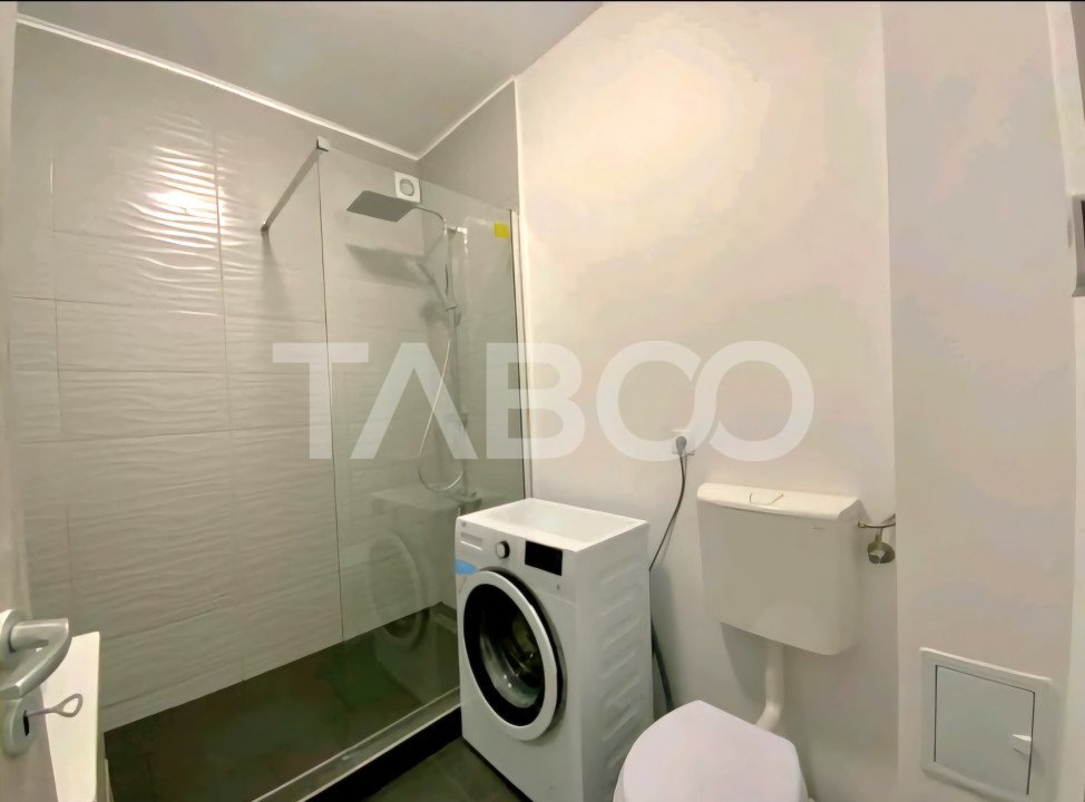Apartament 2 camere mobilat parcare balcon etaj 1 Arhitectilor Sibiu
