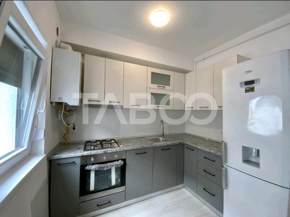 Apartament 2 camere mobilat parcare balcon etaj 1 Arhitectilor Sibiu