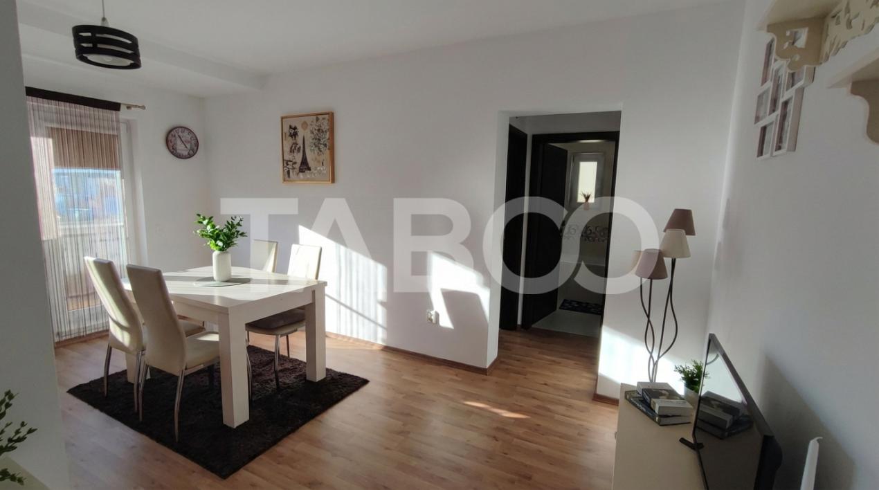 Apartament 2 camere mobilat si utilat cu loc de parcare Magnolia in Sibiu - Calea Surii Mici