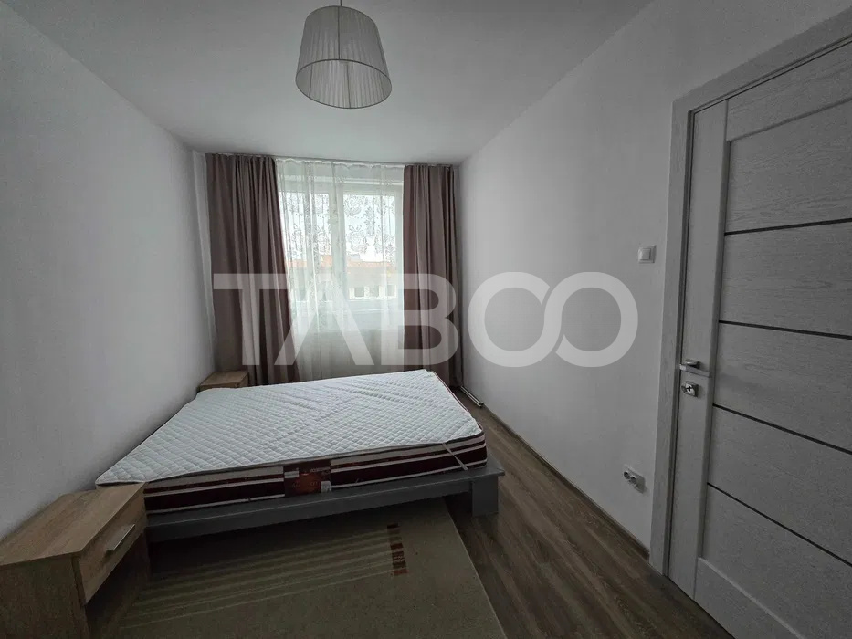 Apartament 2 camere mobilat si utilat de inchiriat  55 mpu 