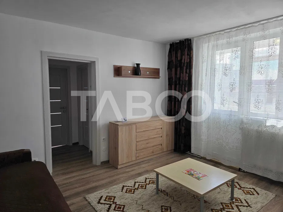 Apartament 2 camere mobilat si utilat de inchiriat  55 mpu 