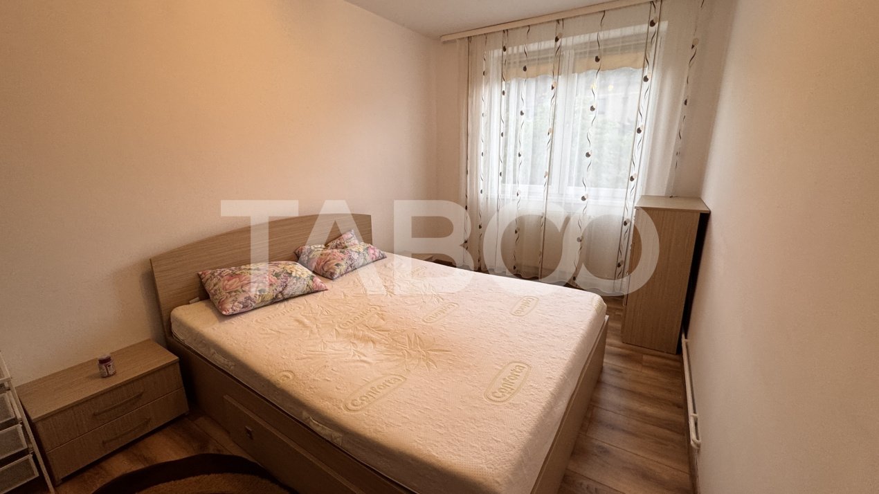 Apartament 2 camere mobilat utilat 63 mpu balcon Mihai Viteazu Sibiu in Sibiu - Biruintei