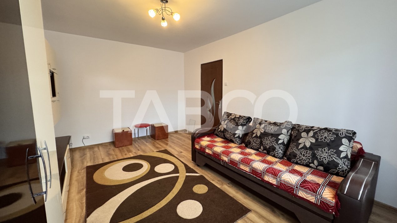 Apartament 2 camere mobilat utilat 63 mpu balcon Mihai Viteazu Sibiu