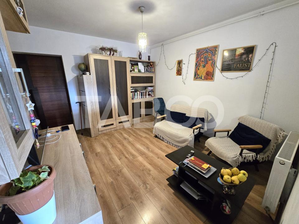 Apartament 2 camere mobilat utilat balcon si parcare in Magnolia Sibiu