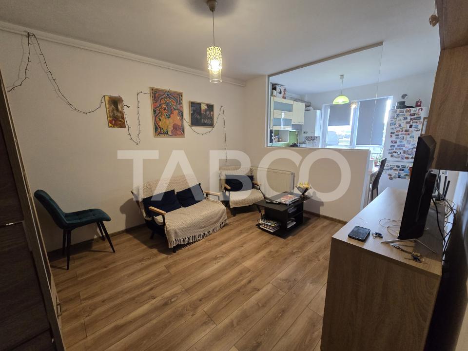 Apartament 2 camere mobilat utilat balcon si parcare in Magnolia Sibiu