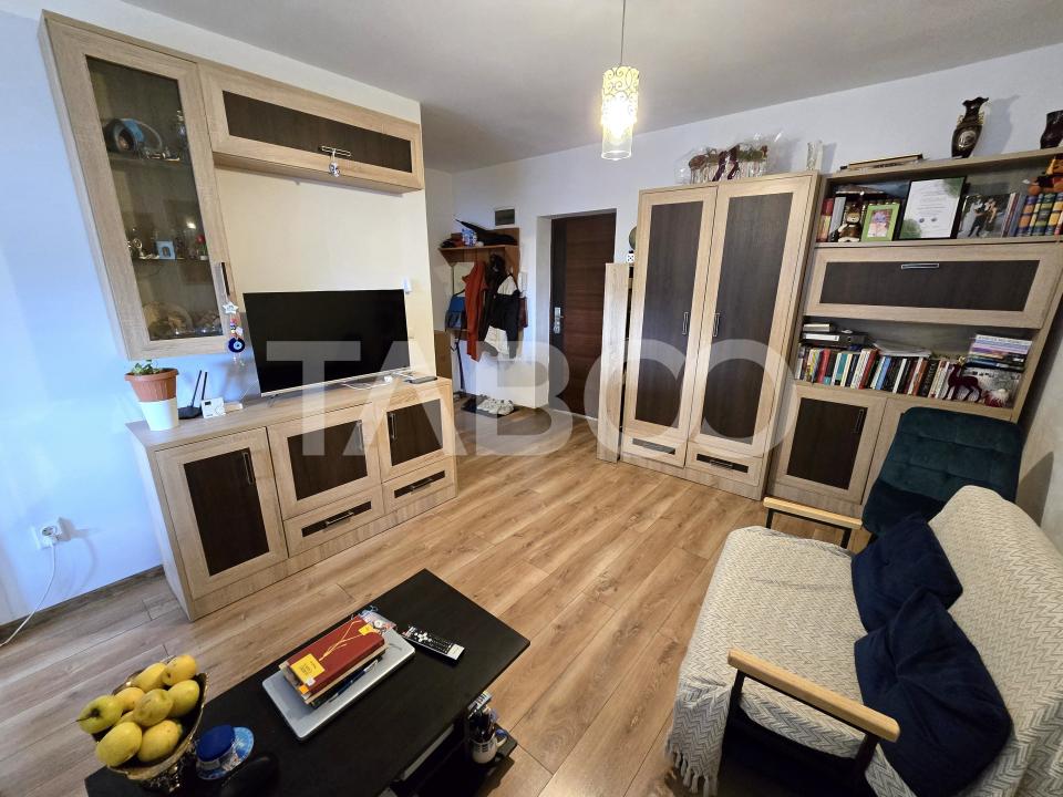 Apartament 2 camere mobilat utilat balcon si parcare in Magnolia Sibiu