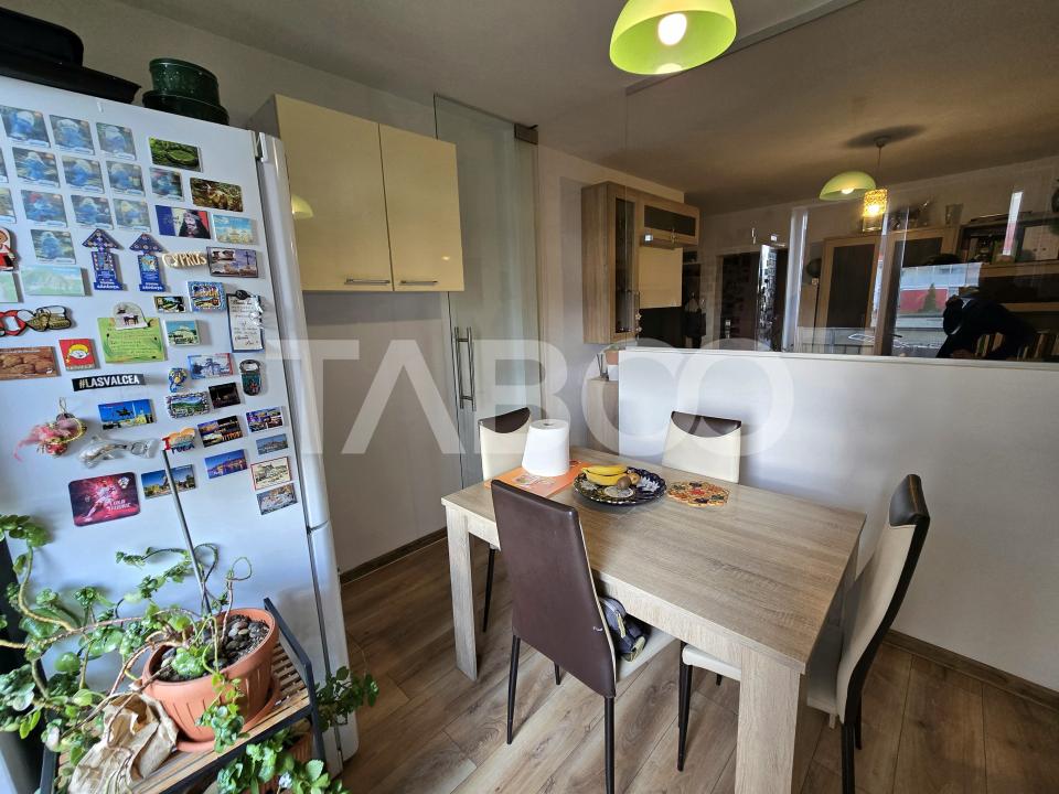 Apartament 2 camere mobilat utilat balcon si parcare in Magnolia Sibiu