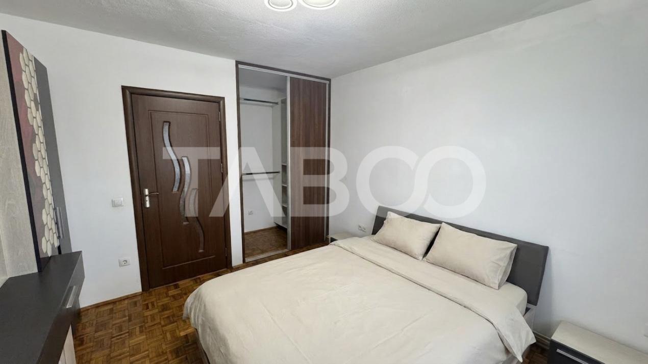 Apartament 2 camere MOBILAT UTILAT DECOMANDAT 45mp TEREZIAN Sibiu in Sibiu - Petuniei