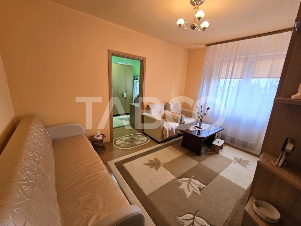 Apartament 2 camere mobilat utilat Mihai Viteazul Sibiu Comision 0