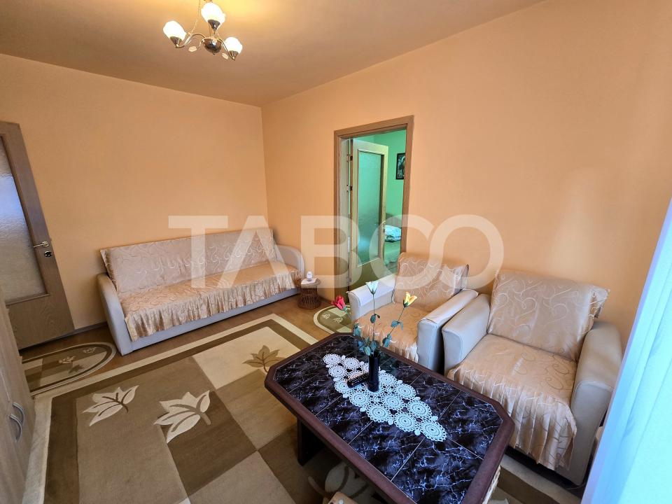 Apartament 2 camere mobilat utilat Mihai Viteazul Sibiu Comision 0