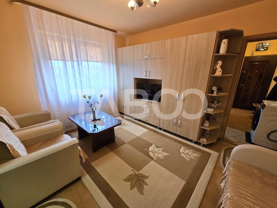 Apartament 2 camere mobilat utilat Mihai Viteazul Sibiu Comision 0