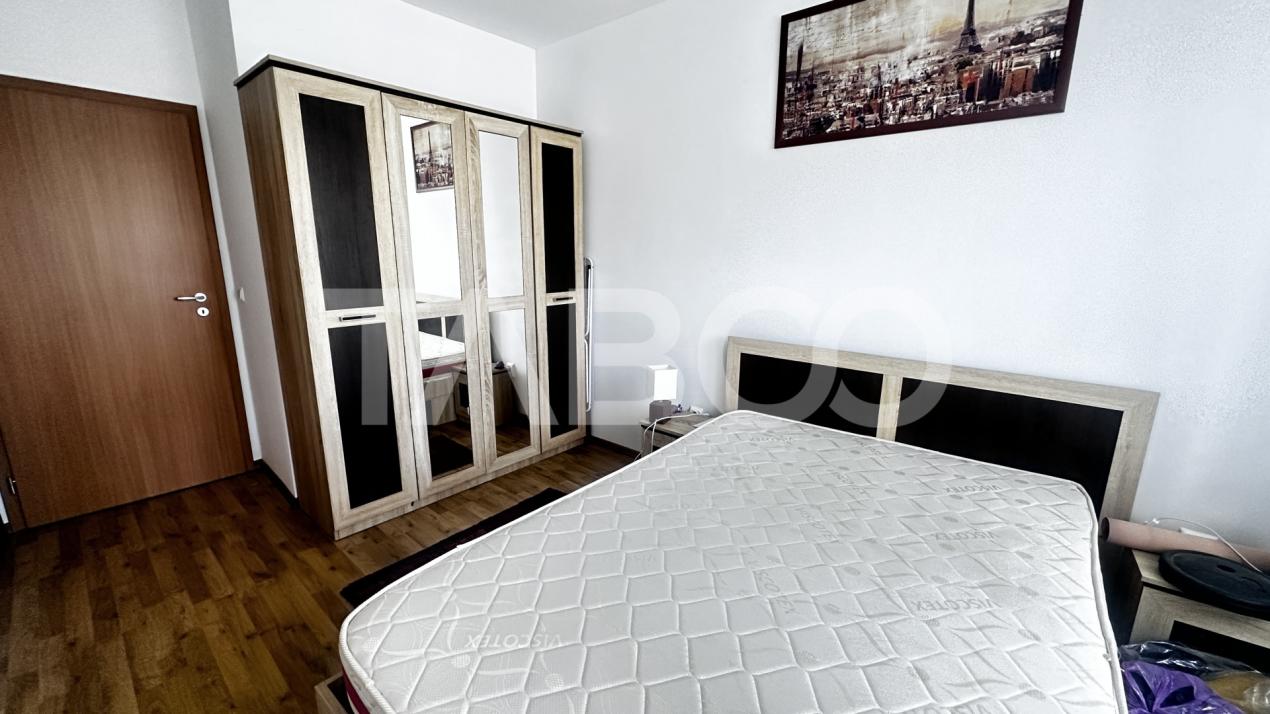 Apartament 2 camere mobilate utilate balcon parcare Calea Cisnadiei