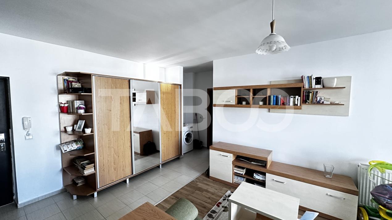 Apartament 2 camere mobilate utilate balcon parcare Calea Cisnadiei