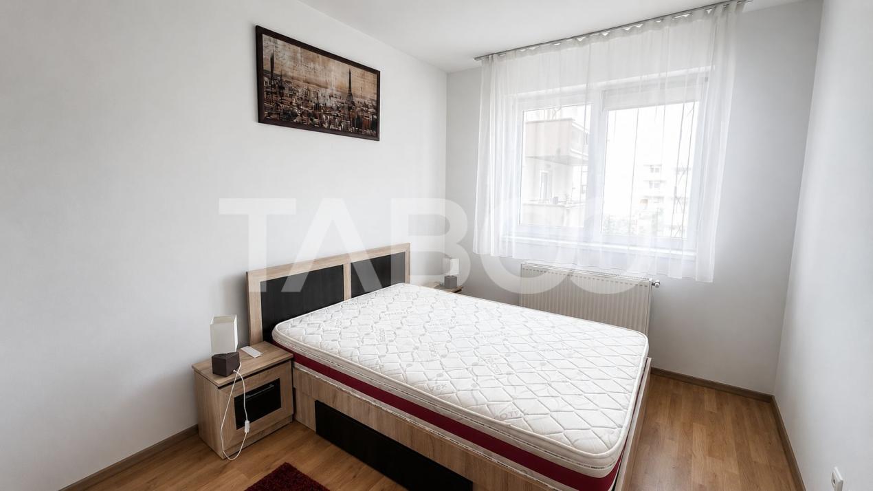 Apartament 2 camere mobilate utilate balcon parcare Calea Cisnadiei