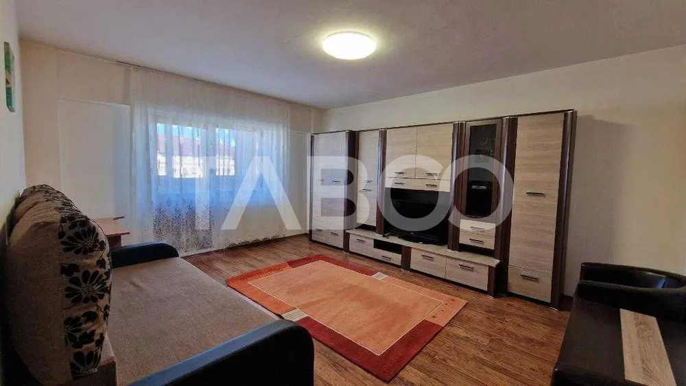 Apartament 2 camere mobilate utilate de inchiriat balcon zona Terezian