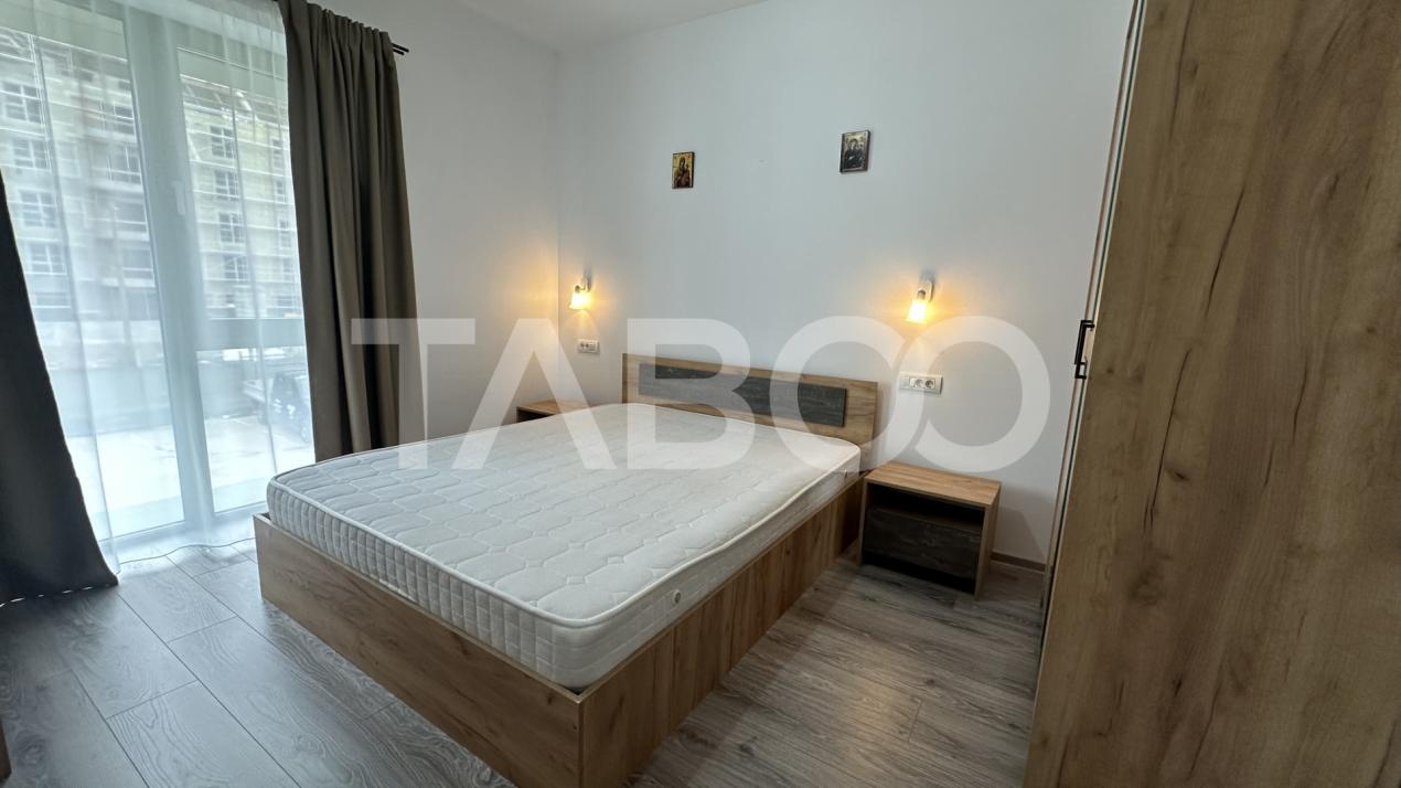 Apartament 2 camere modern bloc cu lift parcare zona Piata Cluj Sibiu