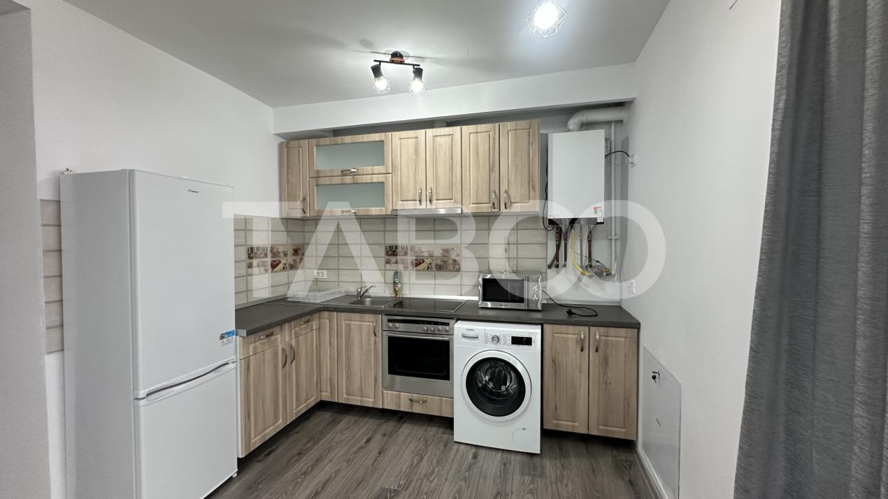 Apartament 2 camere modern bloc cu lift parcare zona Piata Cluj Sibiu
