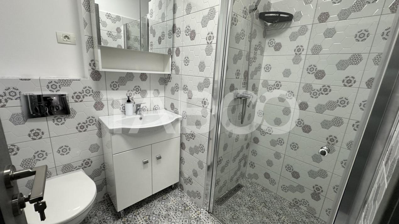 Apartament 2 camere modern bloc cu lift parcare zona Piata Cluj Sibiu