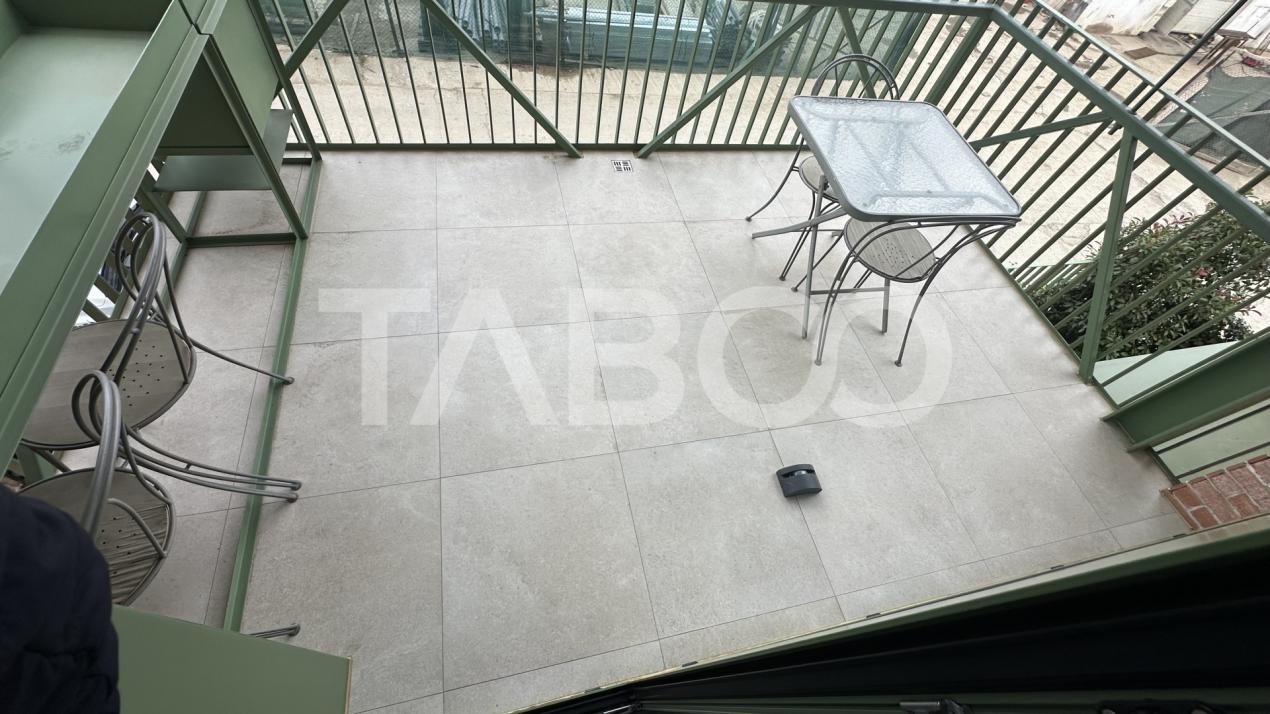 Apartament 2 camere modern bloc cu lift parcare zona Piata Cluj Sibiu